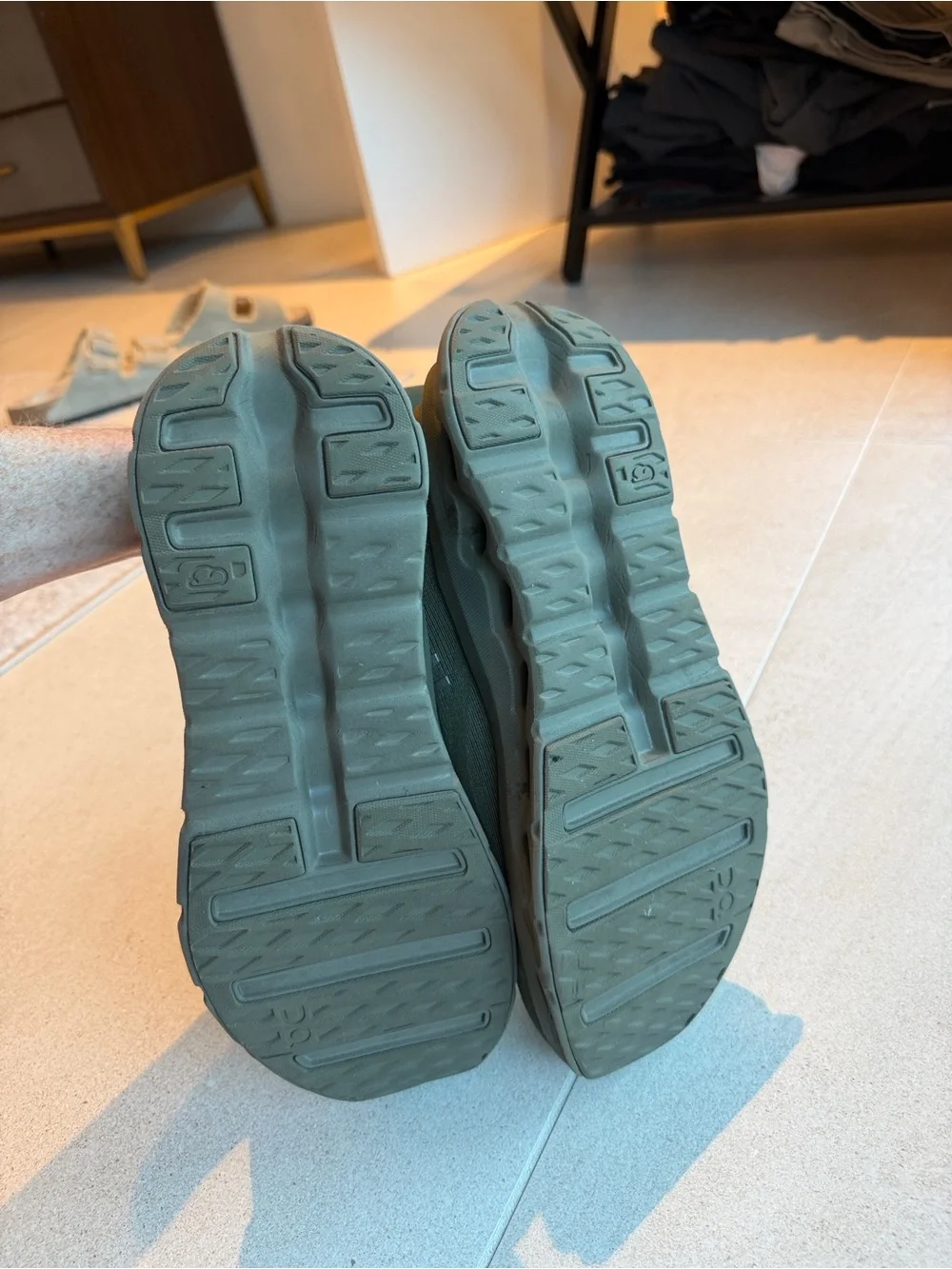 Loewe x On Cloud CloudTt Men’s Olive Green Sneakers
